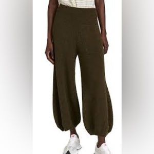 Tibi Alpaca boucle balloon pants